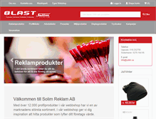 Tablet Screenshot of blast.se